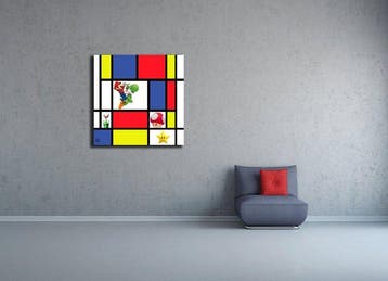 PLM-Art - Mario Mondrian