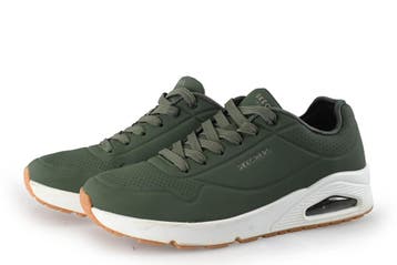 Skechers Sneakers in maat 44 Groen, Kleding | Heren, Schoenen, Overige kleuren, Verzenden, Zo goed als nieuw, Skechers