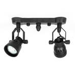 Spots opbouw Messing Opbouwspot Indigo Double Antiek Zwart, Huis en Inrichting, Verzenden, Nieuw