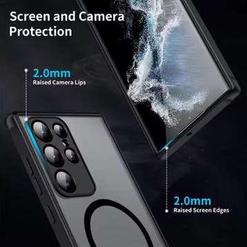 Matte Magnetisch Hoesje voor Samsung Galaxy S22 Plus -, Verzenden