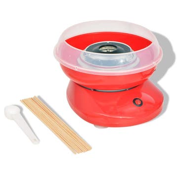 vidaXL Suikerspinmachine 480 W rood, Elektronische apparatuur, Verzenden, Nieuw