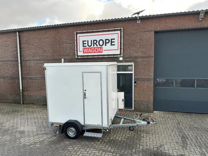 EASYWAGON mobiele badkamer VOORRAAD ACTIEPRIJS, Zakelijke goederen, Machines en Bouw | Keten en Containers, Ophalen