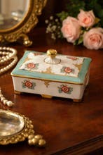 TETTAU - Boîte - Porcelaine - Bonbonnière en porcelaine, Antiek en Kunst