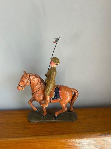 Elastolin - Speelgoed figuur Rare - Cavalier Américain -, Nieuw