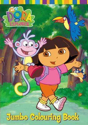 Dora the Explorer Jumbo Colouring Book, Verzenden, Nieuw