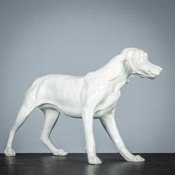 Sculpture, Fraaie Dalmatiër - 230 mm - Résine - 2022