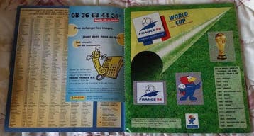 1998 Panini WC France 98 Ronaldo Nazário, Thierry Henry,, Nieuw