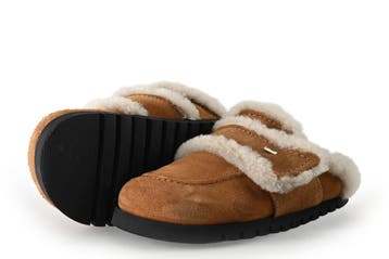 Nubikk Instappers in maat 37 Cognac, Kleding | Dames, Schoenen, Nubikk, Overige kleuren, Verzenden, Instappers