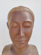 Donna Birmana - Buste - Myanmar/Birmanie, Antiquités & Art
