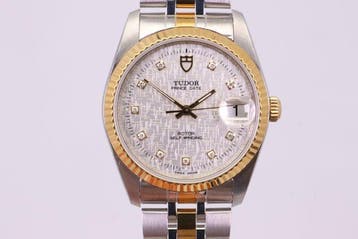 Tudor - Prince Date - Zonder minimumprijs - 74033 | Silver