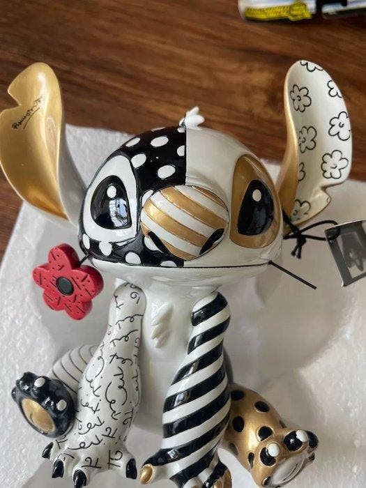 Enesco/Disney - Beeldje - Midas Stitch - Romero Britto -, Verzamelen, Disney