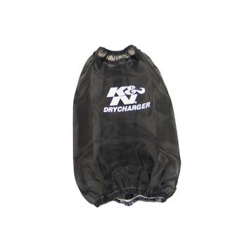 K&N Drycharger Filterhoes voor RC-3690, 152-114 x 229mm - Zw, Verzenden