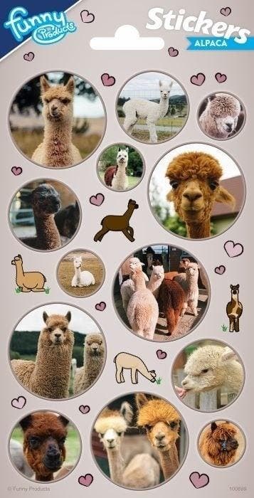 Alpaca Stickers, Hobby en Vrije tijd, Feestartikelen, Nieuw, Verzenden