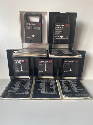 Philips - Videopac (Philips) - Set van 5 Philips Videopac