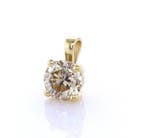 Zonder minimumprijs - Hanger - 14 karaat Geel goud - 0.73ct.