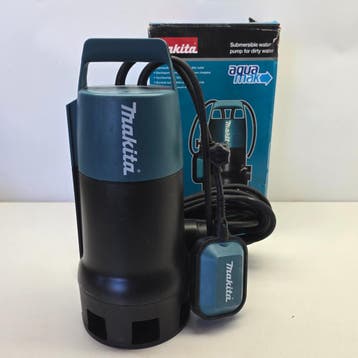 Makita PF1010 230V Dompelpomp Vuilwaterpomp | Nieuwstaat, Tuin en Terras, Waterpompen, Ophalen of Verzenden, Nieuw