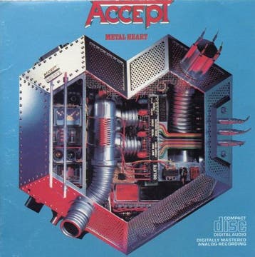 Accept – Metal Heart (Reissue, 1985) CD, CD & DVD, Verzenden