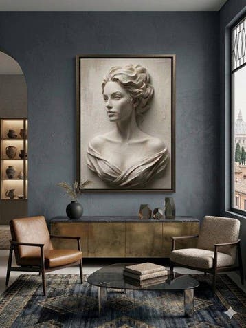 AT9 - [Canvas XXL] The Elegant Silhouette