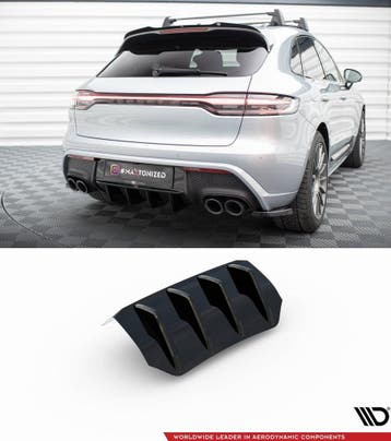 Rear Valance voor Porsche Macan Mk1 Facelift 2, Autos : Divers, Ophalen of Verzenden