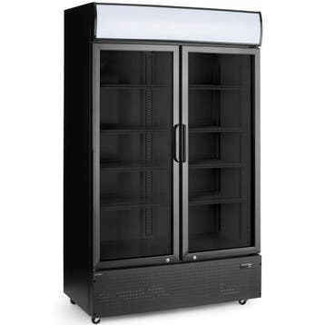 Drankenkoeling | 643L | Zwart | 0°C/+10°C | Statisch +, Verzenden, Nieuw in verpakking