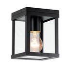 Strak & modern Plafondlamp Buiten Jersey Zwart, Verzenden
