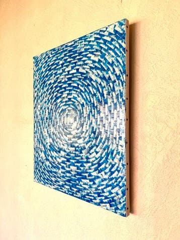 Aykaz Arzumanyan - Rose - 1082 - Abstraction géométrique