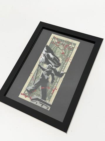 WhyCreationz (XX-XXI) - Banksy Series: Donald Trump Statue, Antiek en Kunst, Kunst | Schilderijen | Modern