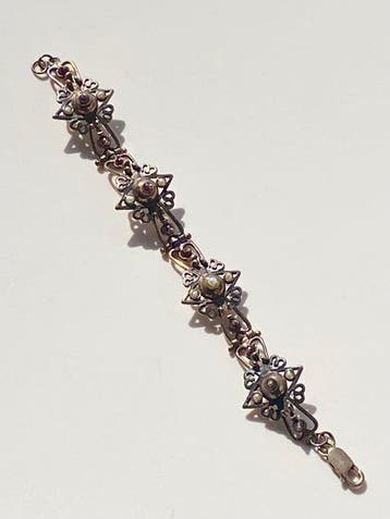 Zonder minimumprijs - Armband Zilver - Art Nouveau, Nieuw