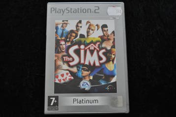 The Sims Playstation 2 PS2 Platinum Geen Manual, Verzenden