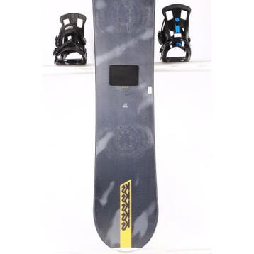 157 161 165 snowboard K2 EST. 87 WIDE, p-tex topsheet, Black, Sport en Fitness, Verzenden, Gebruikt