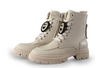 Nubikk Veterboots Meisjes in maat 30 Beige, Verzenden, Jongen of Meisje, Nubikk, Schoenen