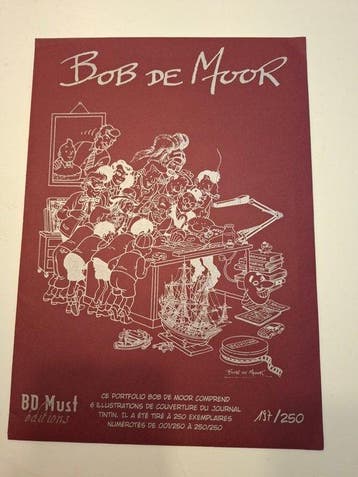 Bob de Moor / Les filles de Krings - 2 Portfolios, Livres