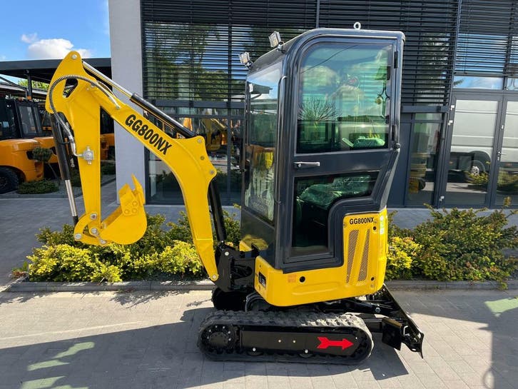 Mini graafmachine GG800NXC, Articles professionnels, Machines & Construction | Grues & Excavatrices