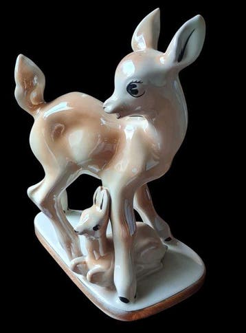 SICAS Firenze - Statue, La Mamma - 25 cm - Porcelaine - 1950