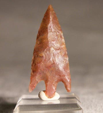 Néolithique Silex Tête de flèche - 4.2 cm (Sans prix de