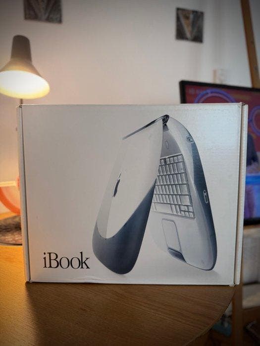 Apple iBook G3 clamshell - funktionieren Akku +OVP -, Games en Spelcomputers, Spelcomputers | Overige Accessoires