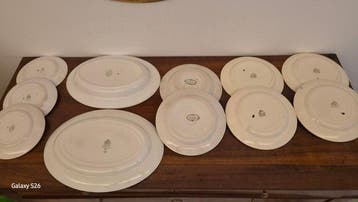 S.C. RICHARD - Service de table (12) - Céramique, Porcelaine