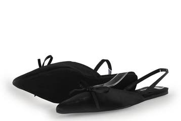 Sacha Slingbacks in maat 37 Zwart, Verzenden, Zwart, Zo goed als nieuw, Sacha