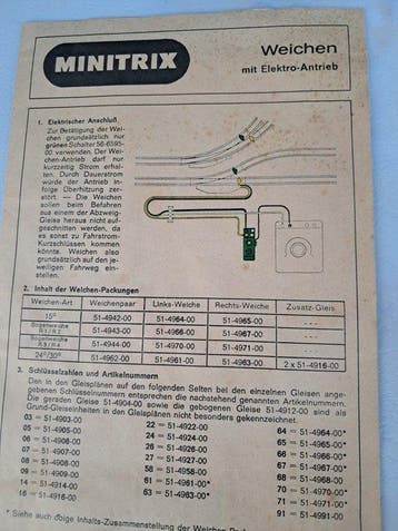 Minitrix N - Train miniature (30) - Contient plusieurs, Hobby & Loisirs créatifs