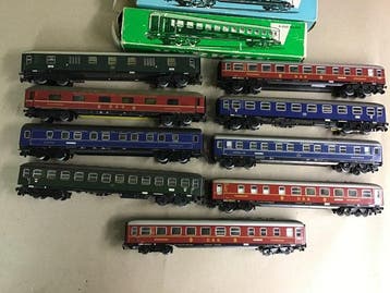 Märklin H0 - Modeltrein personenwagen (9) - Verzameling, Nieuw