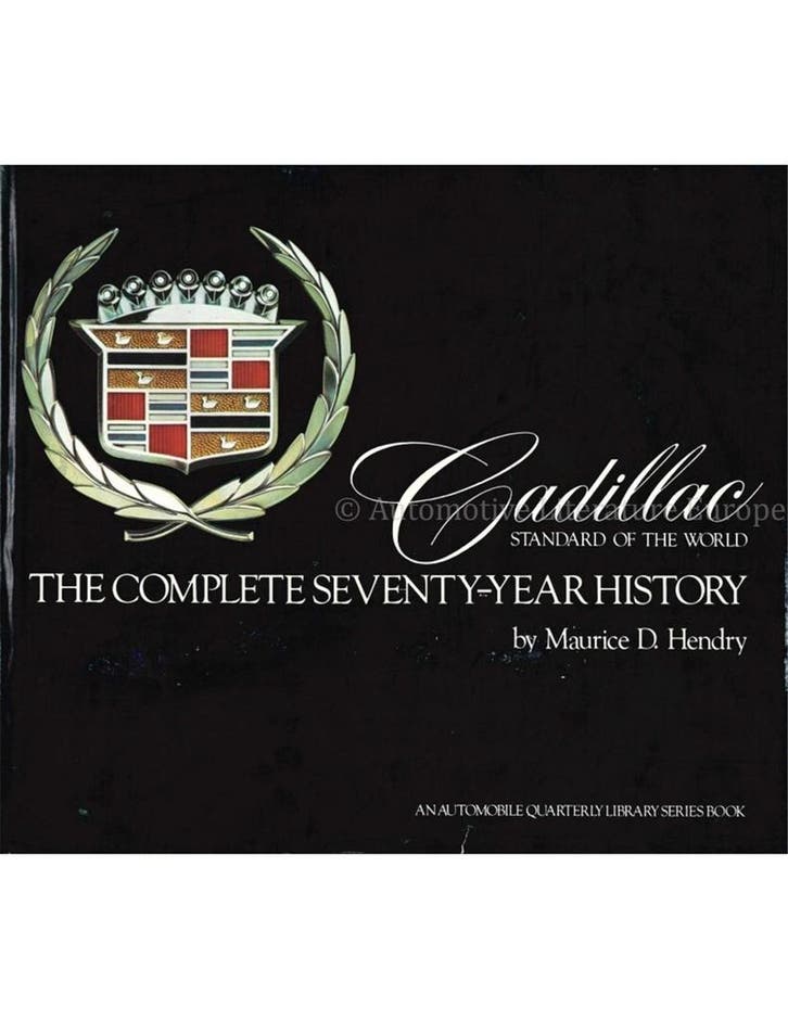 CADILLAC, STANDARD OF THE WORLD, THE COMPLETE SEVENTY-YEAR, Boeken, Auto's | Boeken