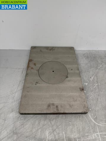 Gietijzeren Kookplaat Cooktop 40 x 59,2 cm Horeca, Ophalen of Verzenden, Nieuw in verpakking