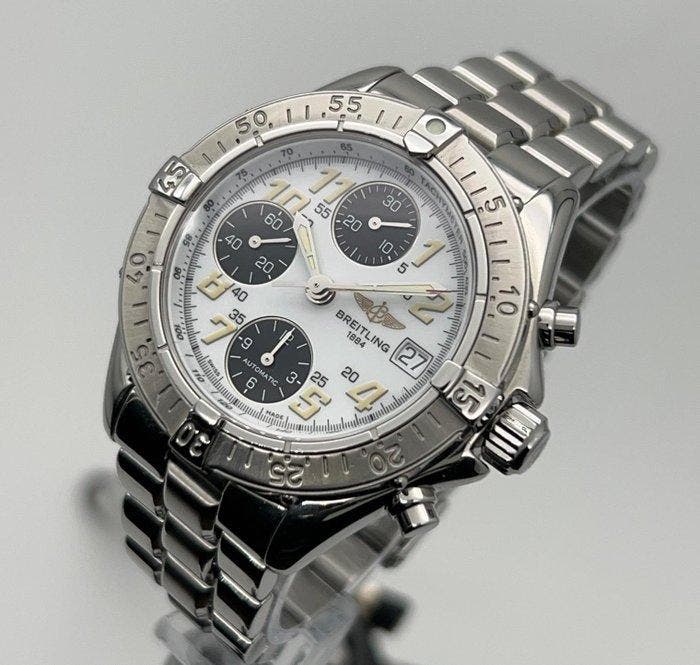 Breitling - Colt Automatic Chronograph - A13335 - Heren -, Bijoux, Sacs & Beauté, Montres | Hommes