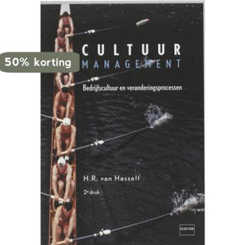 Cultuurmanagement 9789059010963 H.R. van Hasselt, Boeken, Verzenden, Zo goed als nieuw, H.R. van Hasselt