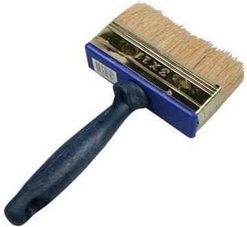 Witkwast Blokwitter witborstel kwasten 3x12 cm, Nieuw