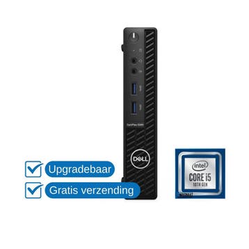 Dell Optiplex 3080 MFF i5-10500T 8GB 256GB NVMe Wi10/11, Verzenden, Nieuw