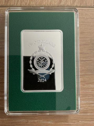 Tuvalu. 2 Dollars 2024, Harry Potter: Wizarding World, 1 Oz, Postzegels en Munten