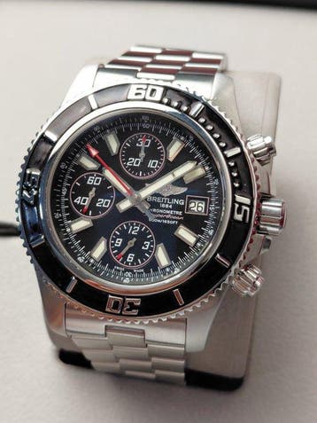 Breitling - Superocean - 5000FT/1650M - A13341 - Homme -, Handtassen en Accessoires, Horloges | Heren, Nieuw