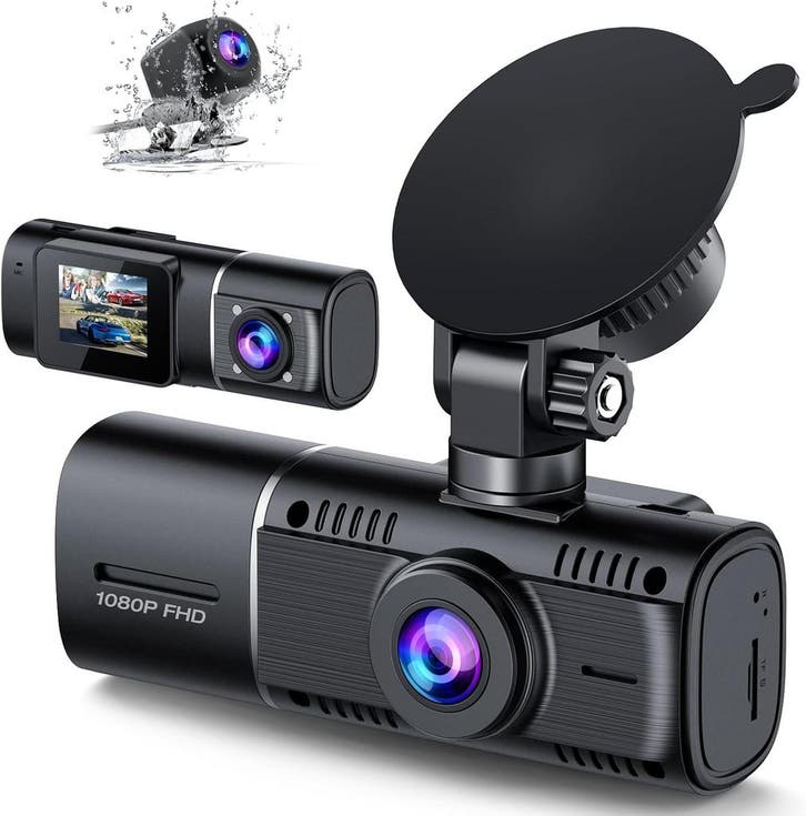 Dashcam 3-kanaals Nachtzicht | Retour deal | Sla nu toe, Auto diversen, Dashcams, Zo goed als nieuw, Verzenden