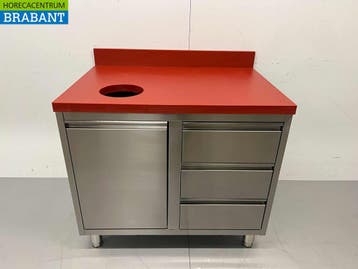 HCB RVS Polyethylene PE Snijtafel Haringtafel Werkkast, Ophalen of Verzenden, Nieuw in verpakking
